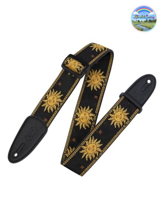 Accessories - Jacquard Weave Guitar Strap with Tri-Glide Adjustment, 57 Inches